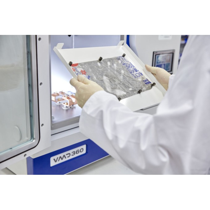 Incinta de relevare urme papilare prin depunere de vapori de metal in camera vidata - capacitate peste 35L 